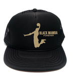"BLACK MAMBA FOREVER"  Dunking Trucker Mesh Snapback Hat! NEW!!! - BNVEED STYLE