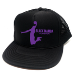 "BLACK MAMBA FOREVER"  Dunking Trucker Mesh Snapback Hat! NEW!!! - BNVEED STYLE