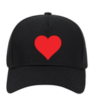 "I HEART" Glitter Low Profile Baseball Cap - BNVEED STYLE
