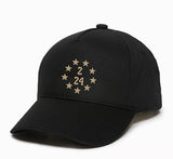 All Star Tribute (9 star logo) 24 Kobe & 2 Gianna (L.A. Lakers Colors) SnapBack Hat - BNVEED STYLE