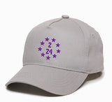 All Star Tribute (9 star logo) 24 Kobe & 2 Gianna (L.A. Lakers Colors) SnapBack Hat - BNVEED STYLE