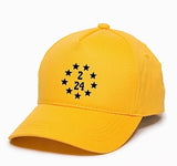 All Star Tribute (9 star logo) 24 Kobe & 2 Gianna (L.A. Lakers Colors) SnapBack Hat - BNVEED STYLE