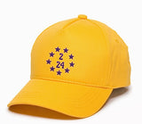 All Star Tribute (9 star logo) 24 Kobe & 2 Gianna (L.A. Lakers Colors) SnapBack Hat - BNVEED STYLE