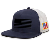 U.S. Double Flag Flat Bill Premium Snapback Hat - BNVEED STYLE
