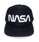 "NASA" logo Trucker Mesh Snapback Hat - BNVEED STYLE