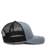 Roots Collection AFRICA Modern Trucker SnapBack Hat (Black Mesh) - BNVEED STYLE