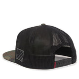 U.S. Double Flag Flat Bill Premium Snapback Hat - BNVEED STYLE