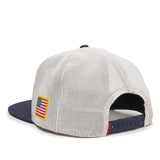 U.S. Double Flag Flat Bill Premium Snapback Hat - BNVEED STYLE