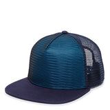 Halfmoon Mesh Overlay Premium Snapback Hat - BNVEED STYLE