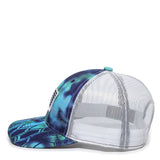 U.S. Flag Designer Colors Modern Snapback Hat - BNVEED STYLE