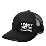 I Can't Breathe (Black Lives Matter) SnapBack Hat - BNVEED STYLE