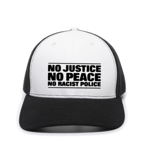 NO Justice NO Peace NO RACIST Police Snapback Hat - BNVEED STYLE