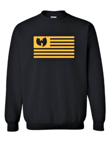 Wu-Tang Clan Flag Classic Crewneck Sweatshirt - BNVEED STYLE