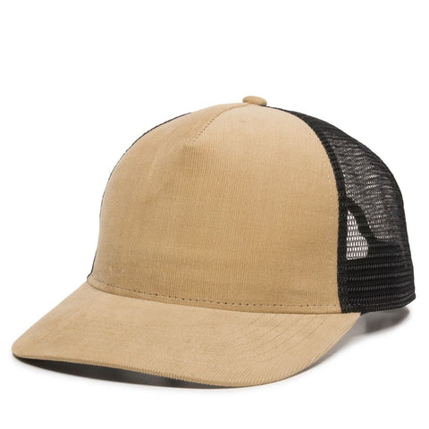 Corduroy Modern Mesh Snapback Hat - BNVEED STYLE