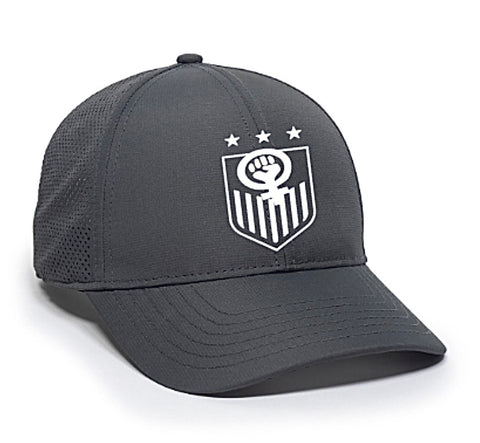 U.S. Women's Soccer Fem Power Performance Sport Shield Hat - BNVEED STYLE