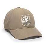 U.S. Women's Soccer Fem Power Performance Sport Shield Hat - BNVEED STYLE