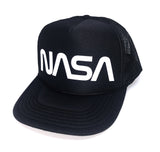 "NASA" logo Trucker Mesh Snapback Hat - BNVEED STYLE