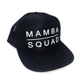 "MAMBA SQUAD" Kobe Trucker Mesh Snapback! NEW! L.A. Colors!!! - BNVEED STYLE
