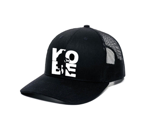 Kobe Silhouette 24 Dribbling SnapBack Hat - BNVEED STYLE