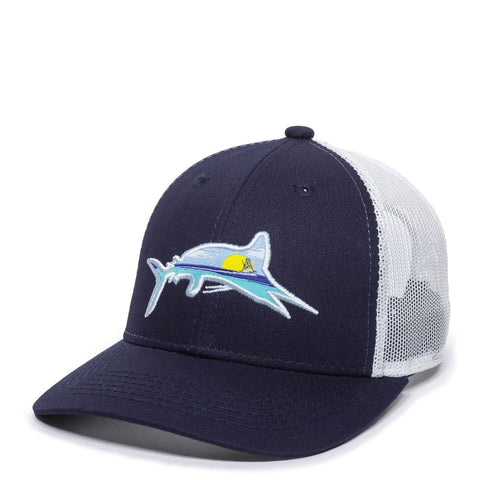 In The Wild MARLIN Fish (Sea View Patch) Premium Snapback Hat - BNVEED STYLE
