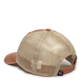 Heavy Distressed Tea-Glazed Mesh Premium Snapback Hat - BNVEED STYLE