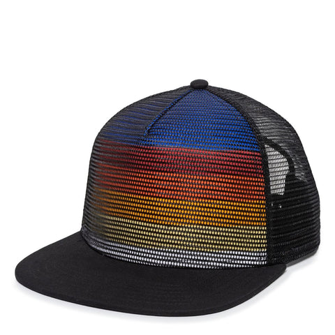 Halfmoon Mesh Overlay Premium Snapback Hat - BNVEED STYLE