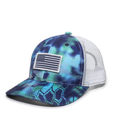 U.S. Flag Designer Colors Modern Snapback Hat - BNVEED STYLE
